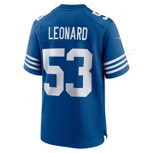 Shaquille Leonard Indianapolis Colts Nike Alternate Game Jersey - Royal