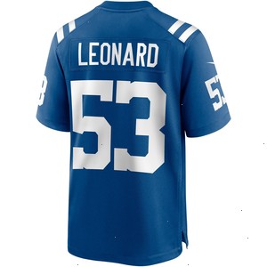 Shaquille Leonard Indianapolis Colts Nike Game Jersey - Royal