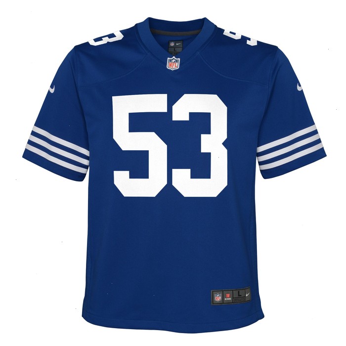 Shaquille Leonard Indianapolis Colts Nike Youth Game Jersey - Royal