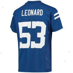 Shaquille Leonard Indianapolis Colts Youth Replica Player Jersey - Royal