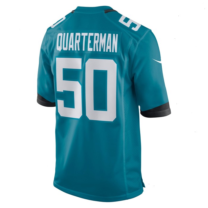 Shaquille Quarterman Jacksonville Jaguars Nike Game Jersey - Teal