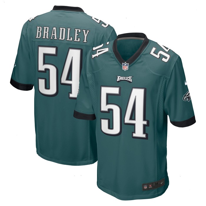 Shaun Bradley Philadelphia Eagles Nike Game Jersey - Midnight Green