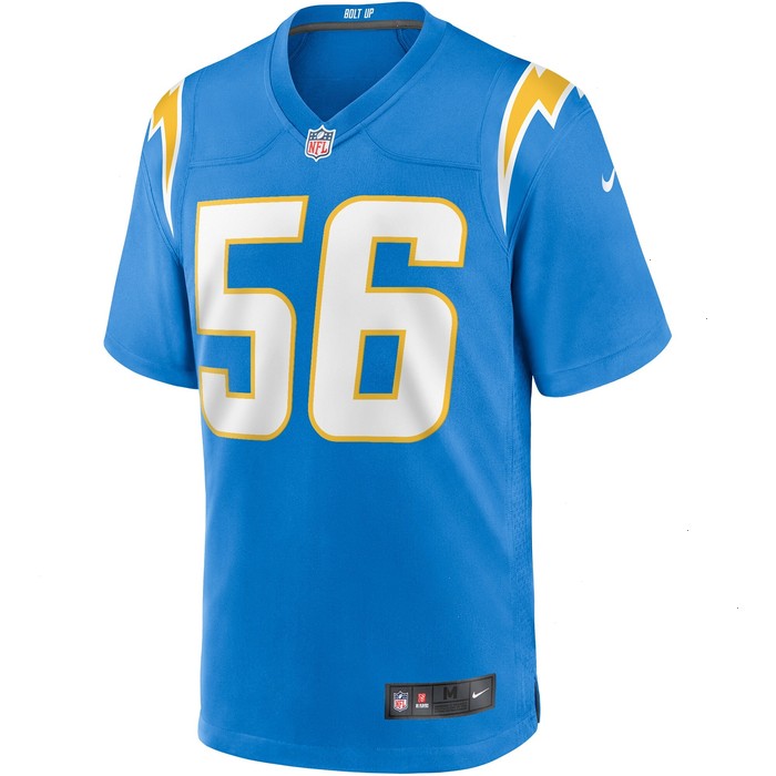 Shawne Merriman Los Angeles Chargers Nike Game Retired Player Jersey - Powder Blue