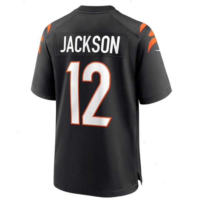 Shedrick Jackson Cincinnati Bengals Nike Team Game Jersey - Black