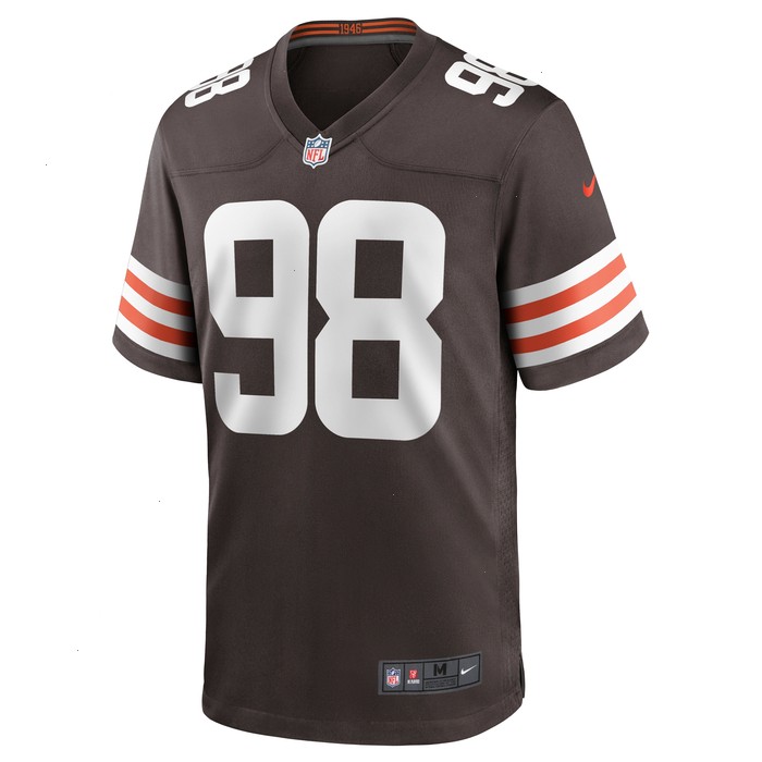 Sheldon Richardson Cleveland Browns Nike Game Jersey - Brown