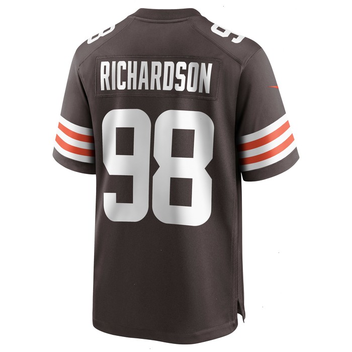 Sheldon Richardson Cleveland Browns Nike Game Jersey - Brown