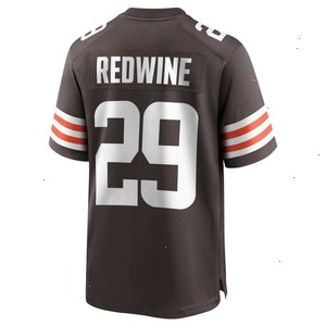 Sheldrick Redwine Cleveland Browns Nike Game Jersey - Brown