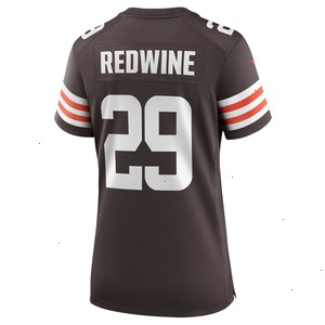 Sheldrick Redwine Cleveland Browns Nike Women's Game Jersey - Brown