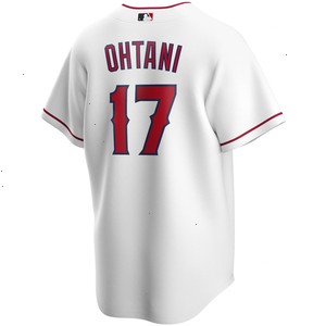 Shohei Ohtani Los Angeles Angels Nike Youth Alternate Replica Player Jersey - White