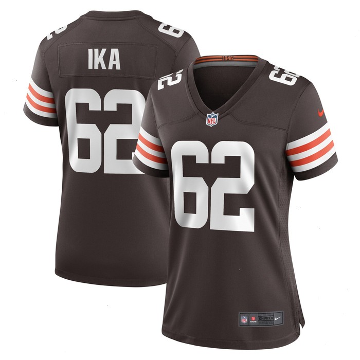 Siaki Ika Cleveland Browns Nike Women's Team Game Jersey - Brown