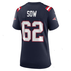 Sidy Sow New England Patriots Nike Women's Team Game Jersey - Navy