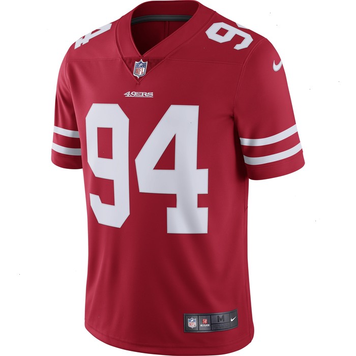 Solomon Thomas San Francisco 49ers Nike Vapor Untouchable Limited Jersey - Scarlet