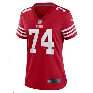 Spencer Burford San Francisco 49ers Nike Women's Game Player Jersey - Scarlet