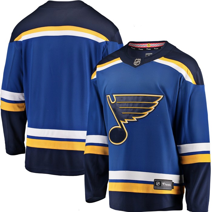 St. Louis Blues Fanatics Branded Breakaway Home Jersey - Blue