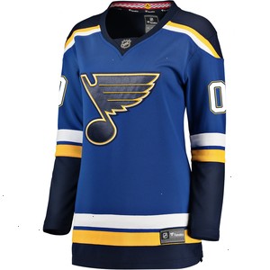 St. Louis Blues Fanatics Branded Women's Home Breakaway Custom Jersey - Blue