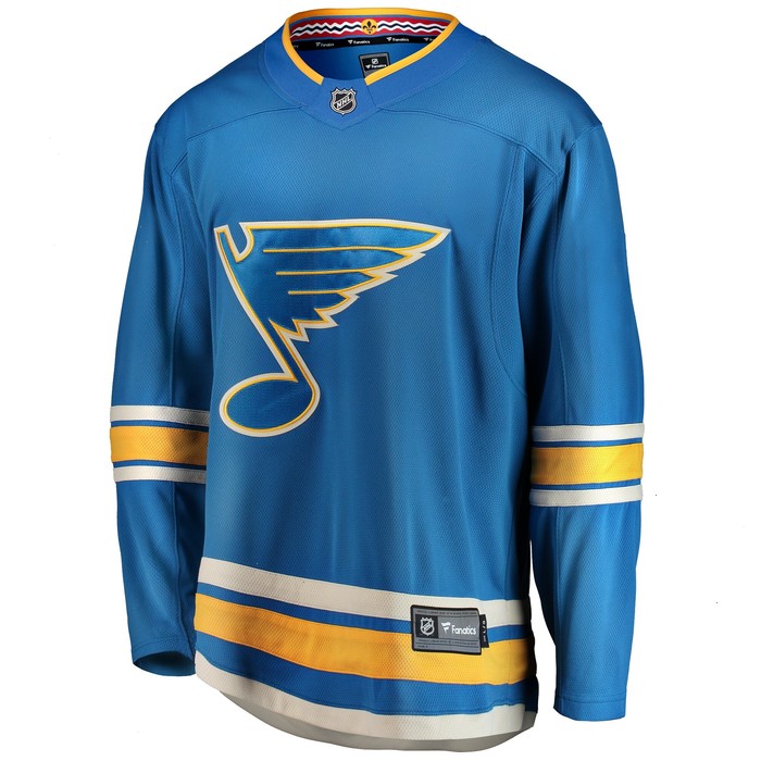 St. Louis Blues Fanatics Branded Youth Alternate Breakaway Jersey - Blue