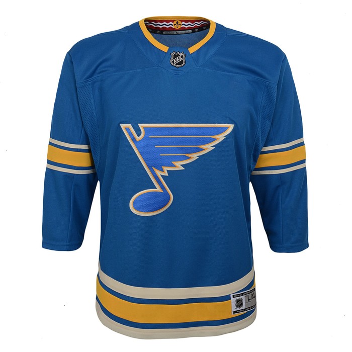 St. Louis Blues Youth 2018/19 Alternate Premier Jersey - Blue