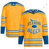 St. Louis Blues adidas Reverse Retro 2.0 Authentic Blank Jersey - Yellow