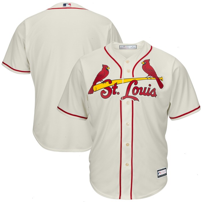 St. Louis Cardinals Big & Tall Replica Team Jersey - Cream