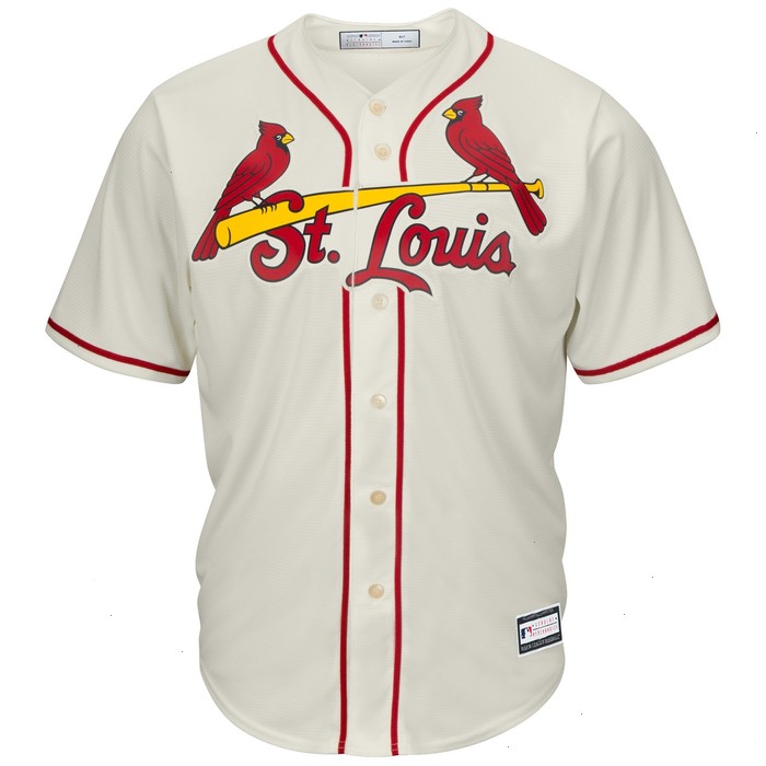 St. Louis Cardinals Big & Tall Replica Team Jersey - Cream