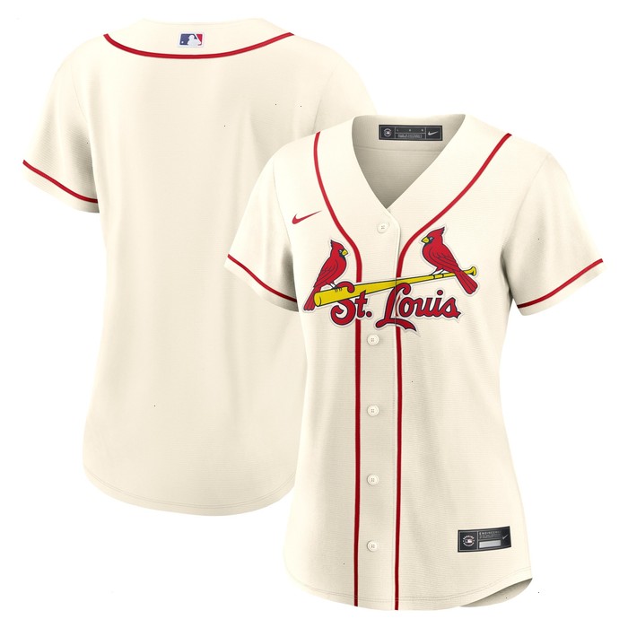 St. Louis Cardinals Nike Women's Alternate Replica Team Jersey - Cream