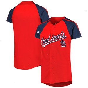 St. Louis Cardinals Stitches Youth Team Jersey - Red/Navy