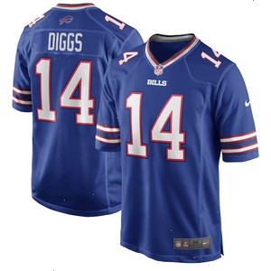 Stefon Diggs Buffalo Bills Nike Logo Game Player Jersey - Royal