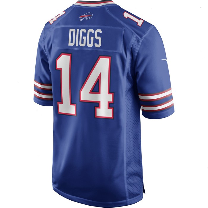 Stefon Diggs Buffalo Bills Nike Logo Game Player Jersey - Royal