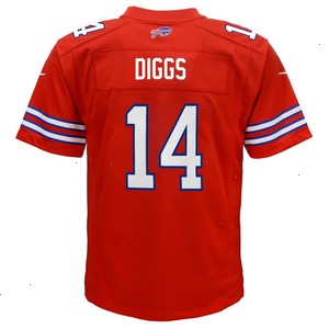 Stefon Diggs Buffalo Bills Nike Youth Game Jersey - Red