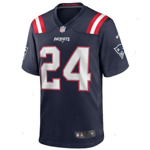 Stephon Gilmore New England Patriots Nike Game Player Jersey - Navy