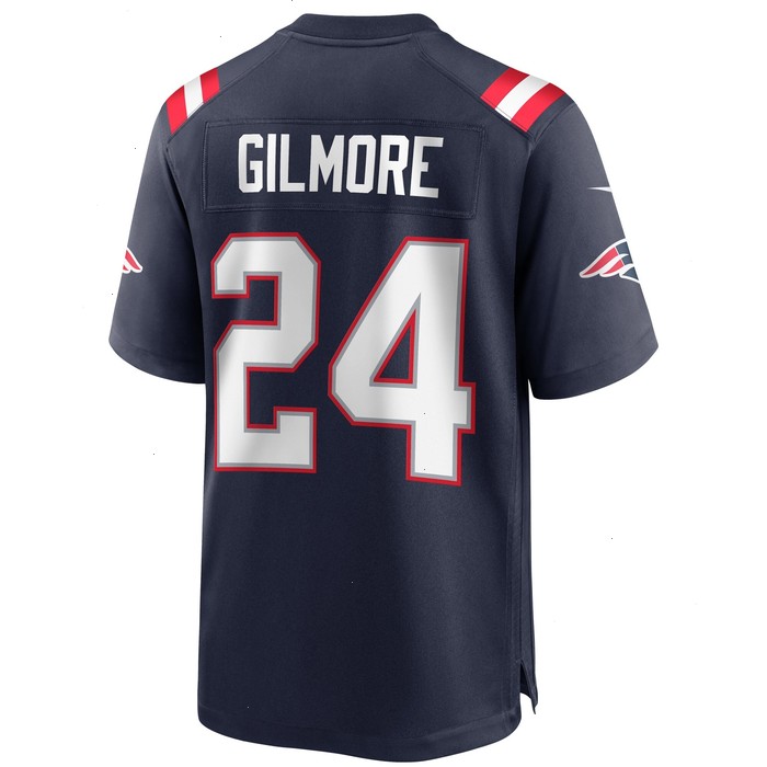 Stephon Gilmore New England Patriots Nike Game Player Jersey - Navy