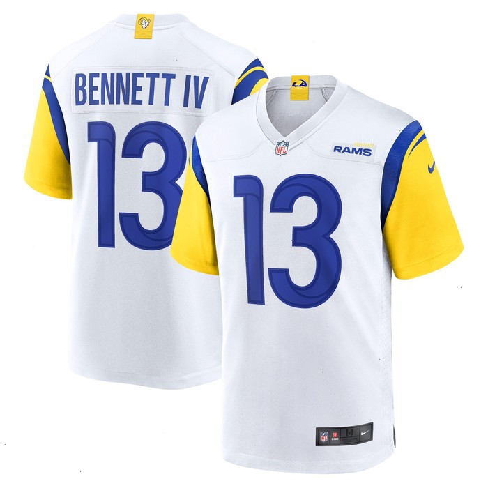 Stetson Bennett Los Angeles Rams Nike Game Jersey - White