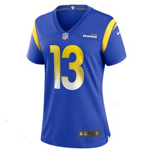 Stetson Bennett Los Angeles Rams Nike Women's Team Game Jersey - Royal