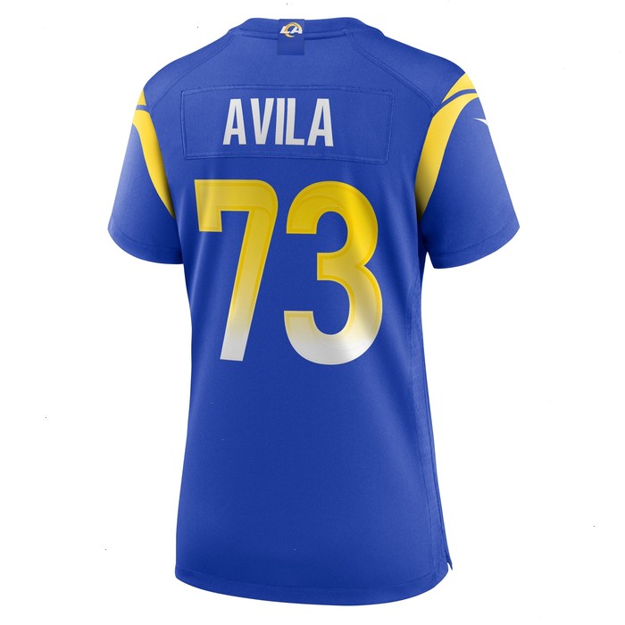 Steve Avila Los Angeles Rams Nike Women's Home Game Jersey - Royal