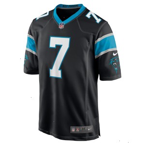 Steve Beuerlein Carolina Panthers Nike Retired Player Jersey - Black