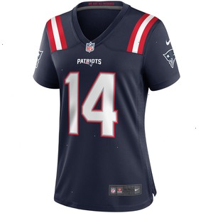 Steve Grogan New England Patriots Nike Women's Game Retired Player Jersey - Navy