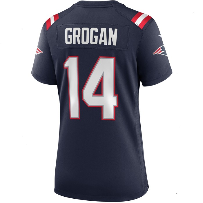 Steve Grogan New England Patriots Nike Women's Game Retired Player Jersey - Navy