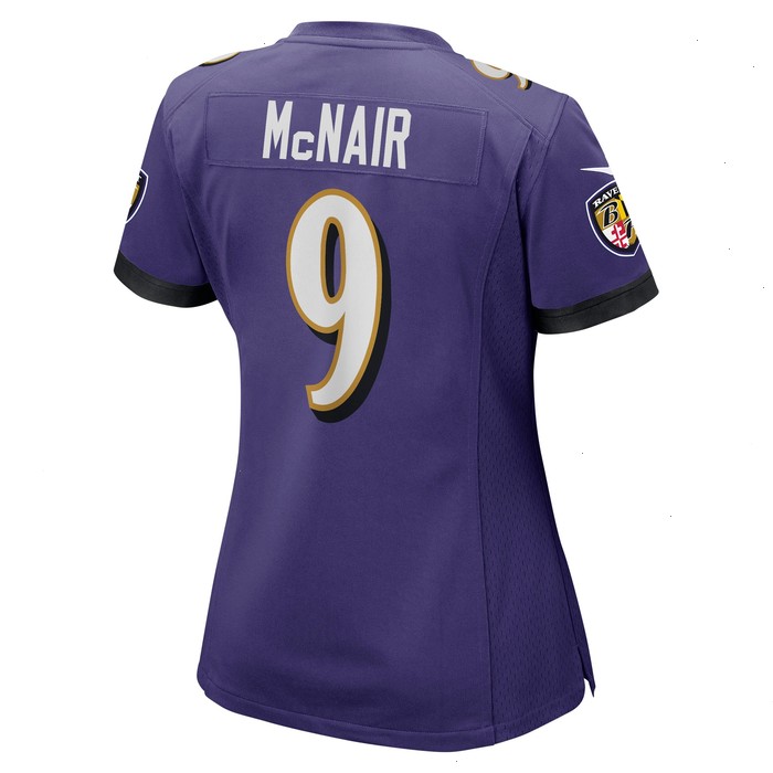 Steve McNair Baltimore Ravens Nike Women's Game Retired Player Jersey - Purple