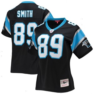 Steve Smith Carolina Panthers Mitchell & Ness Women's Legacy Replica Player Jersey - Black