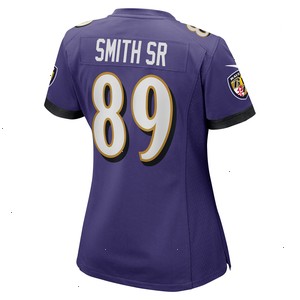 Steve Smith Sr. Baltimore Ravens Nike Women's Retired Player Game Jersey - Purple