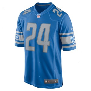 Steven Gilmore Detroit Lions Nike Team Game Jersey - Blue