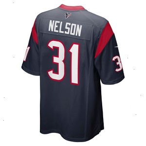 Steven Nelson Houston Texans Nike Game Jersey - Navy