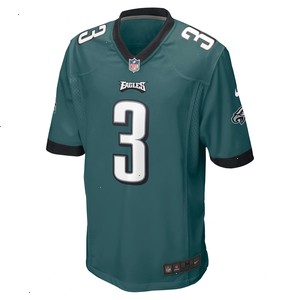 Steven Nelson Philadelphia Eagles Nike Game Jersey - Midnight Green