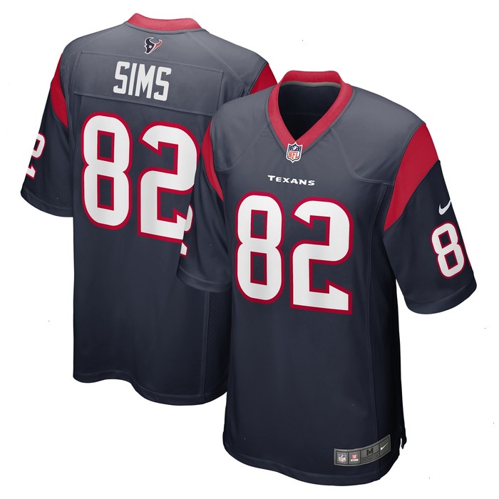 Steven Sims Houston Texans Nike Game Jersey - Navy