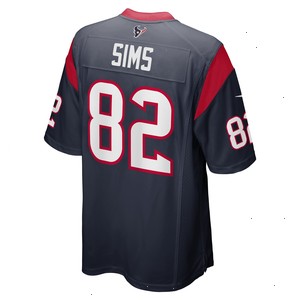 Steven Sims Houston Texans Nike Game Jersey - Navy