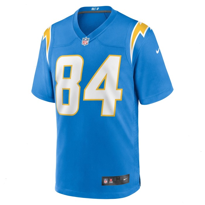 Stone Smartt Los Angeles Chargers Nike Team Game Jersey - Powder Blue