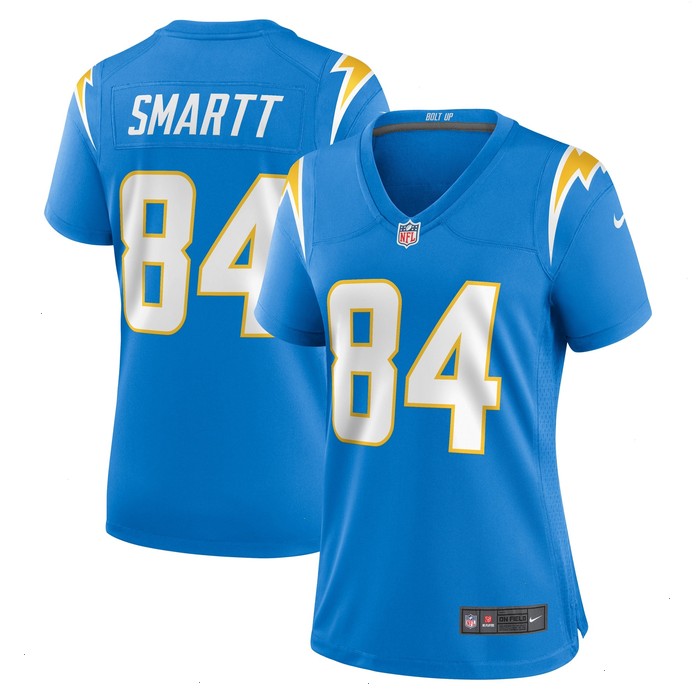 Stone Smartt Los Angeles Chargers Nike Women's Team Game Jersey - Powder Blue