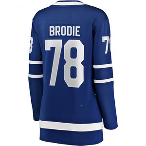 TJ Brodie Toronto Maple Leafs Fanatics Branded Women's Breakaway Player Jersey - Blue