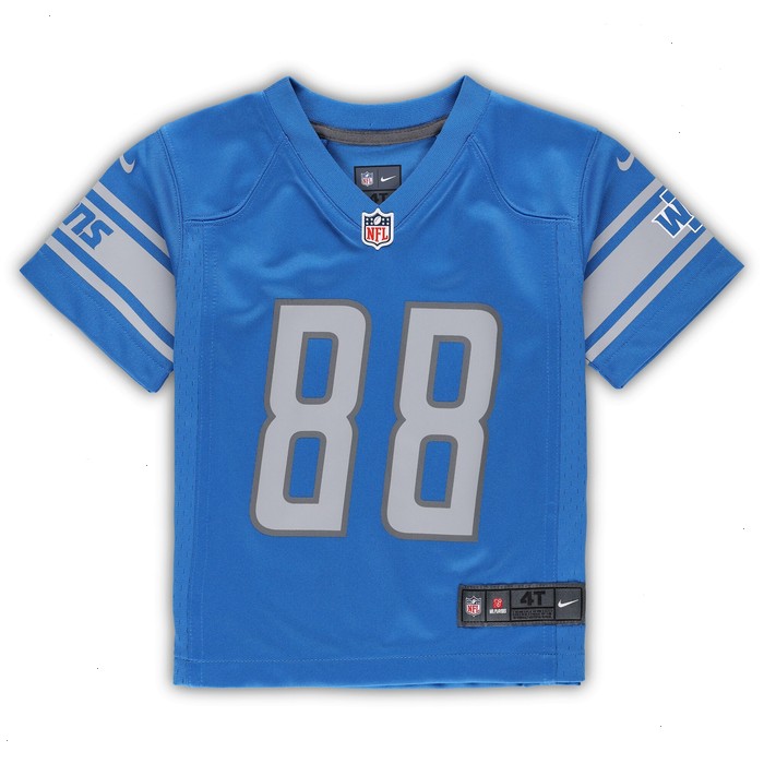 T.J. Hockenson Detroit Lions Nike Toddler Game Jersey - Blue