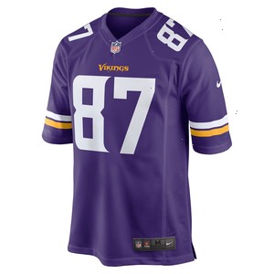 T.J. Hockenson Minnesota Vikings Nike Game Player Jersey - Purple